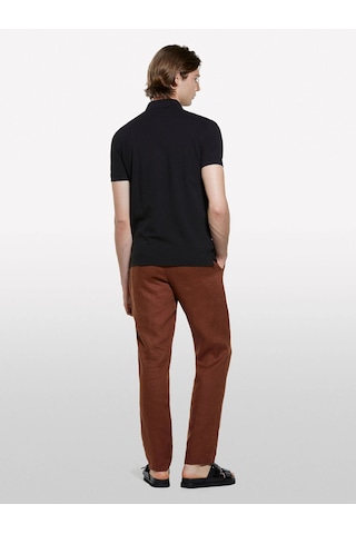 %100 Pamuk Regular Fit Polo T-shirt Erkek Siyah Polo - 325p3089s300t Siyah