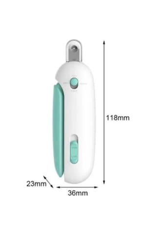 Muhtelif Törpülü Hazneli Ayarlanabilir 1-3,5 Mm Kademeli Kedi & Köpek Tırnak Makası