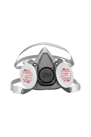 Ffp3 Maske Set 3M 6200 Yarım Yüz Maske + 3M 2135 Ffp3 Filtre Kombine Set