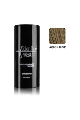 Color One 50 Gr. Açık Kahve Topik Saç Tozu Yeni Üretim