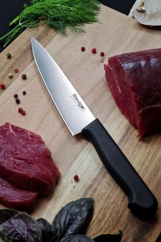 Stevig Solid Mini Şef Bıçağı 15 Cm Siyah St-400.002 Siyah