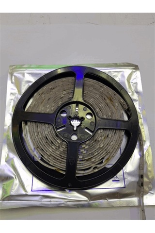 Yürüyen Şerit Led Mavi Silikonlu 5 Metre