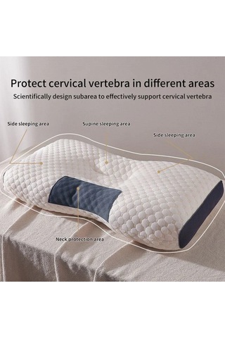 Düşük Yeni Boyun Yastığı Uykuya Yardımcı Olur Ve Boyun Servikal