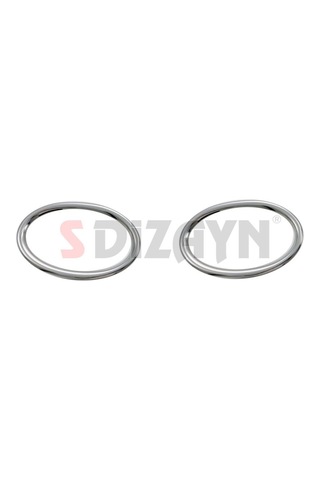 S-Dizayn  Volkswagen Jetta Krom Sis Farı Çerçevesi 2 Prç 2011-2014