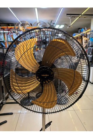 İntexstar 18 İnç 46 Cm Vantilatör 130watt Sessiz Motor 5 Gold Kanatlı