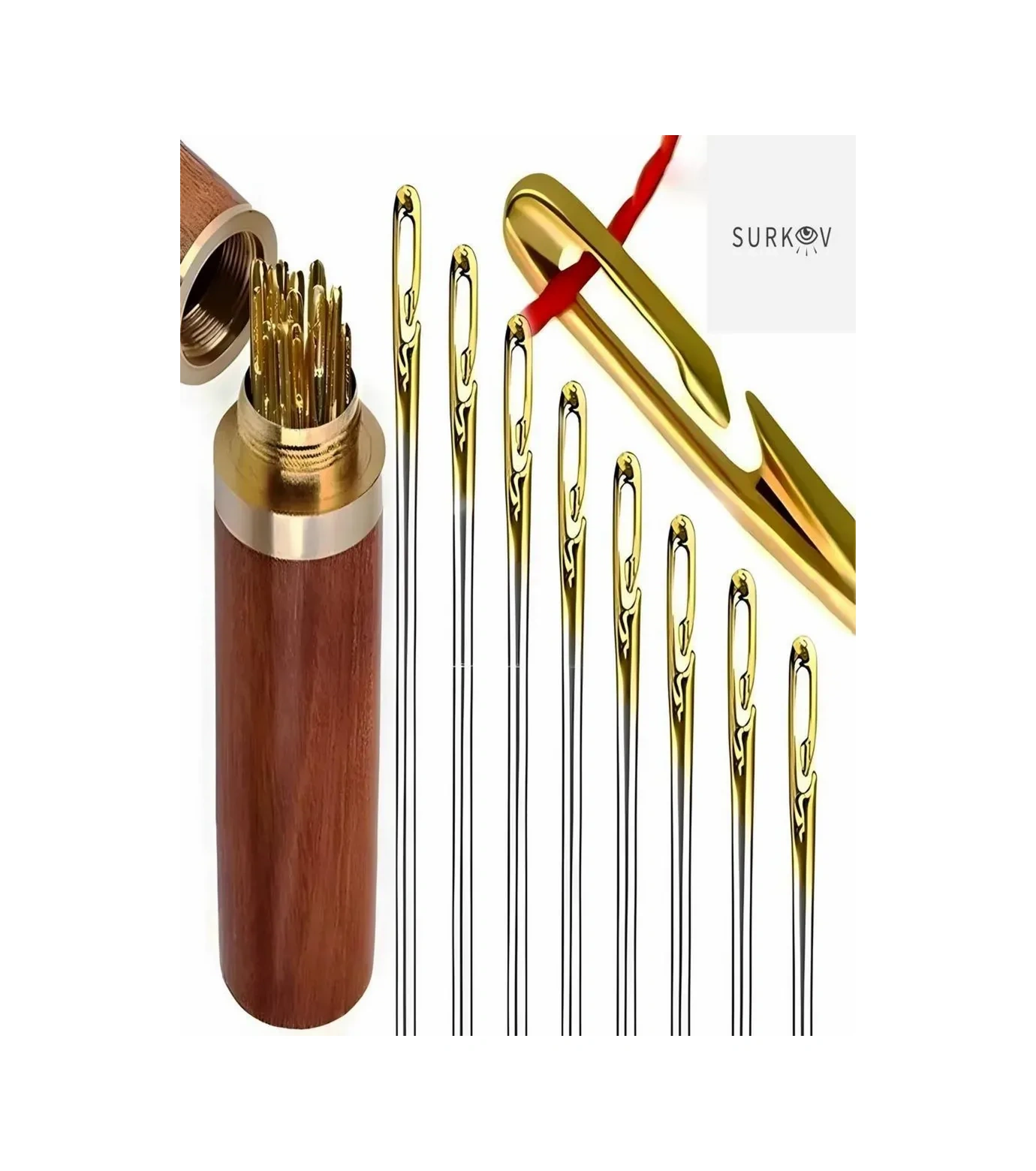 Surkov Az Görenler İçin Yan Girişe Sahip İlmek Seti Keste 12 278309334