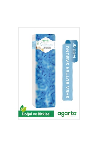 Agarta Doğal El Yapımı Shea Butter Sabunu 1400 G