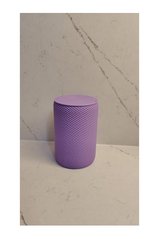 Nesli Dekor Mini Masaüstü Çöp Kovası - Mor