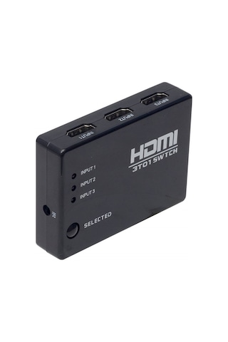 Powermaster 3 Giriş 1 Çıkış Hdmı Switcher Toplayıcı Pm-6853