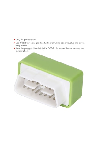 Reedark Benzinli Araçlar İçin Obd2 Yakıt Tasarrufu Cihazı - Plug & Drive Enjektör Ayarlarıyla Motor Verimliliğini Artırır