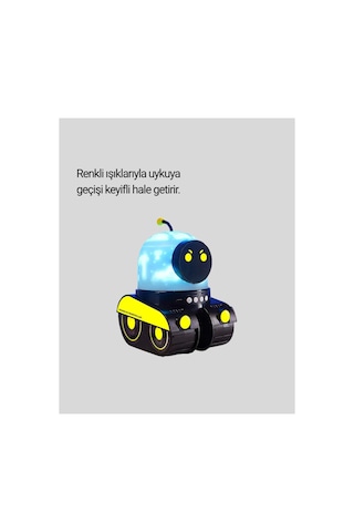 Çocuk Odası İçin Müzikli Ve Işıklı Robot Projektör Çok Rnekli