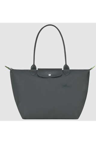 Longchamp Kadın Omuz Çantası Medium L2605 919 P66 Koyu Gri