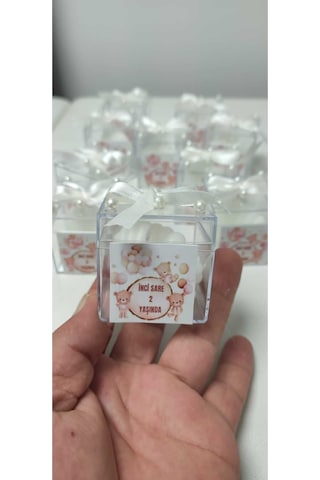 Bernami Mumluk Şamdanpinterest İnci Süslemeli İstiridye Hediyelik Mum, Nikah Şekeri, Doğum, Sünnet, Düğün, Söz, Nişan 10 Adet Diğer