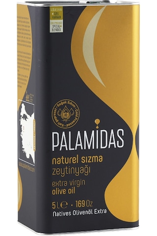 Palamidas Soğuk Sıkım Natürel Sızma Zeytinyağı Özel Harman 5 L