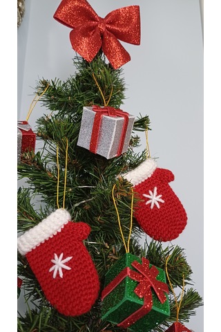 Yılbaşı Ağacı Süsü 9 Lu Set 0