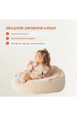 Gezenbebe Comfy Dolgulu Bebek Pufu 001