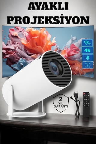 Usb Ve Kablosuz Bağlantı Özellikli 5000 Saat Ampul Ömürlü Projeksiyon