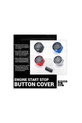Bmw Start Stop Tuşu F30 F22 F20 F32 F10 G30 Siyah Renk 636
