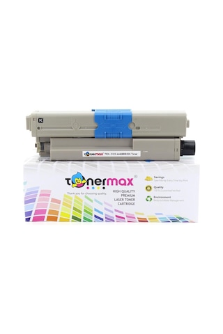 Tonermax Oki 44469809 C310 Uyumlu Toner Siyah/ C330 / C510 / C511 / C530 /