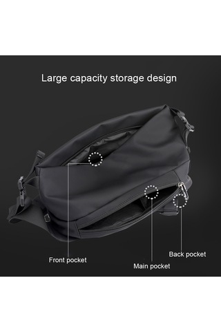 Sones Haoshuaı 1100-25 Erkek Göğüs Çantası Günlük Omuz Çantası