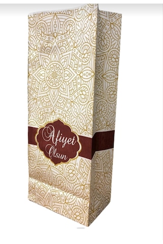 Kahve Kuruyemiş Bakliyat Dipli Kese Kagıdı - 12,5 X 7 X 29 - 1000 Gr 250 Adet