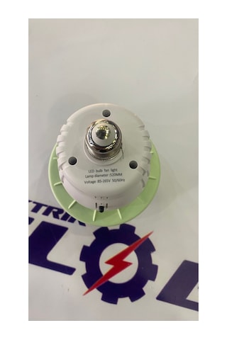 Lampist Uzaktan Kumandalı Pervaneli Fan LED Ampul (6 Kanat) LP7377 - 30W E27
