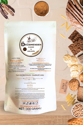 Keçiboynuzu (Harnup) Unu (Gluten İçermez) - 300 Gram