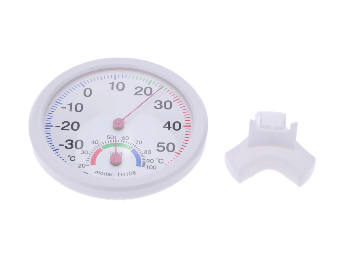 Skycity Th108 Mini Isı Ve Nem Ölçer -35 55 C, 20-100% Rh, Plastik, Beyaz, İç Mekan İçin Konfor Ölçümü