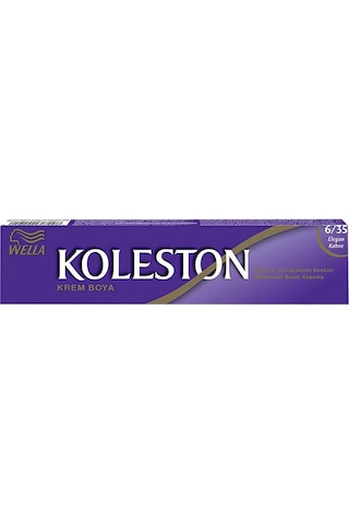 Koleston Tüp Boya 50 Ml - 6.35 Elegant Kahve + 20 Vol Oksidan Peroksit