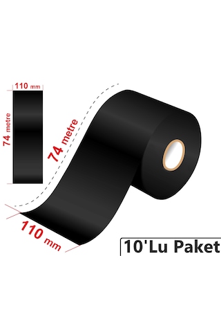 110x74 Metre Wax Ribon 10'lu Paket