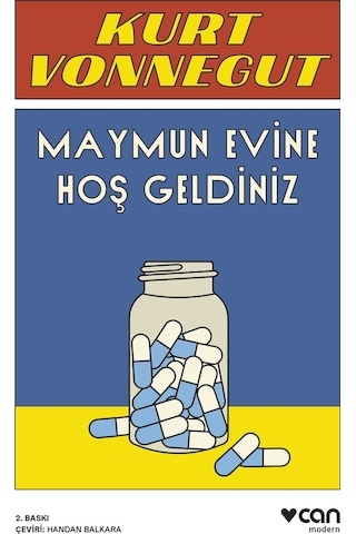 Maymun Evine Hoş Geldiniz - Kurt Vonnegut - Can Yayınları