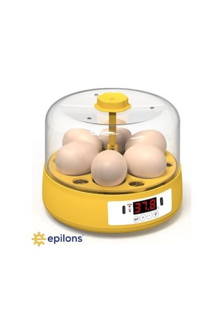 Mini Otomatik Ev Tipi Kuluçka: Elektrikli Tavuk Ve Kuş Kuluçka Makinesi 6 Yumurtalı