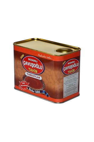 Bozkırlı Çavuşoğlu Kepekli Odun Ateşinde Bozkır Tahini Teneke 820 G