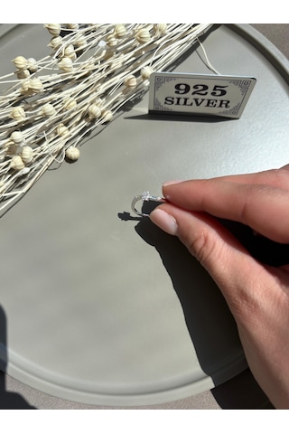 925 Ayar Gümüş Yüzük P13gy21