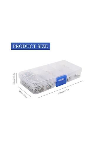 Qingmipy Otomobil Klima Valfi Seti R134a - 100 Adet Tamir Ve Bakım İçin Valf Spoli Paketi + 2 Adet Valf Anahtarı