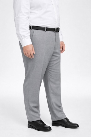Classics Men Caserta Büyük Beden Erkek Kumaş Pantolon - 7560 Açık Gri