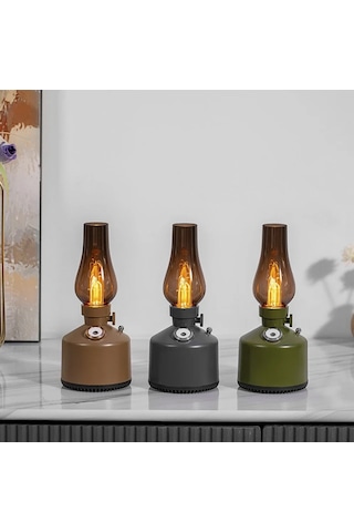 Katjmer Kt-h03 Retro Nemlendirici 260 Ml Büyük Kapasiteli Ultrasonik Dilsiz Serin Buhar Difüzörü