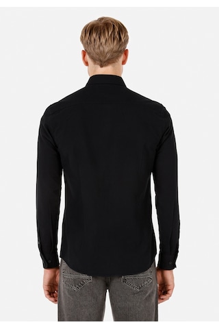 Colin's Colins Siyah Erkek Gömlek U.kol Cl1071394 Q1.v1 Blk Siyah