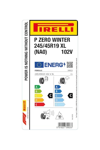Pirelli 245/45 R19 102V Xl P Zero Winter Kış Lastiği 2025