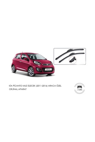 Kia Picanto Muz Muz Silecek 1.1 1.25 Motor 2011-2016 Araca Özel Aparat