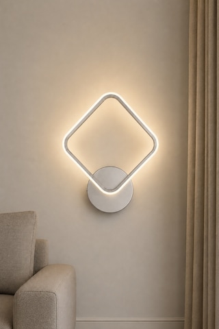 AvizeGO Luko Modern Led Duvar Apliği Günışığı Gri