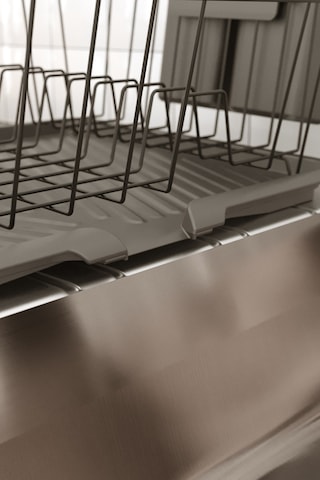 Teknotel Tek Katlı Bulaşıklık Tabaklık Oluklu Tepsi Mat Siyah Kb0 Mat Siyah