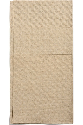 Çift Kat Kraft Cepli Peçete 1/8 40x40 Cm Açık Hali 1200 Adet