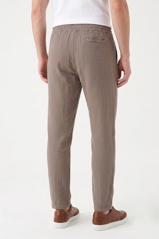 Mösyö Erkek Baggy Kalıp Müslin Kumaş Pantolon Bgl-st05592 VİZON
