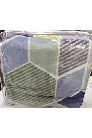 Aksu Battaniye Tek Kişilik Çok Renkli Model 2