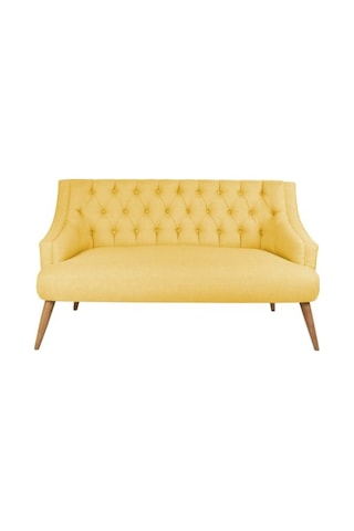 Lamont Loveseat İkili Kanape Sarı