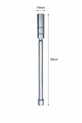 14 Mm 30 Cm Uzun Buji Lokma Mafsallı