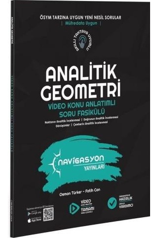 Navigasyon Yayınları Analatik Geometri Konu Anlatımlı Soru Fasikü