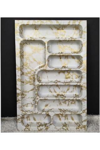 9 Bölmeli Kaşıklık Büyük Boy Royaleks-a1343 Asorti