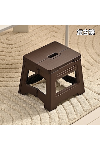 Crosswing Plastik Katlanır Küçük Tabure-mor Mor